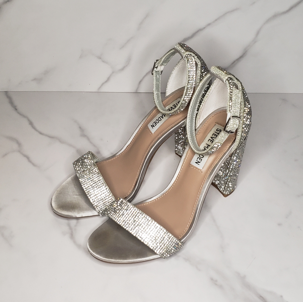Steve Madden Carrson Rhinestone Heels
